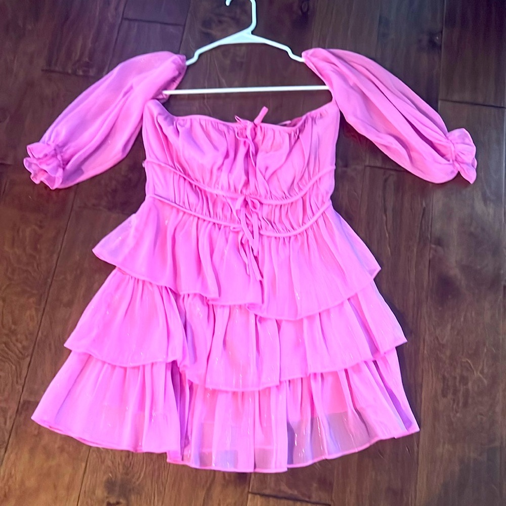 Likely size small dress. Worn once.